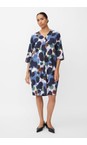 Masai Clothing Navy Blazer MaNodetta Navy Blazer Print Dress  