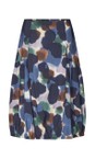 Masai Clothing Navy Blazer MaSucela Navy Blazer Print Skirt  
