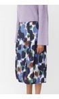 Masai Clothing Navy Blazer MaSucela Navy Blazer Print Skirt  