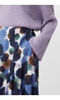Masai Clothing Navy Blazer MaSucela Navy Blazer Print Skirt  