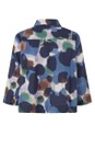 Masai Clothing Navy Blazer MaIbilisan Navy Blazer Print Shirt  