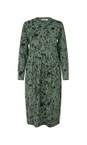 Masai Clothing Duck Green MaNamo Duck Green Jersey Print Dress  