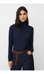Masai Clothing Navy Blazer MaBrooklyn Navy Blazer Jersey Top  