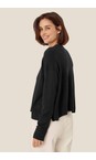Masai Clothing Black  MaFayda  Black Lightweight Boxy Knit Jumper  