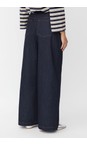 Masai Clothing Dark Denim MaPassang Dark Denim Wide Leg Denim Jean  