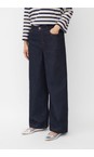 Masai Clothing Dark Denim MaPassang Dark Denim Wide Leg Denim Jean  