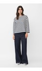 Masai Clothing Dark Denim MaPassang Dark Denim Wide Leg Denim Jean  