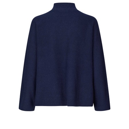 Masai Clothing MaFadeya Knit Cashmere Touch Jumper - Blue