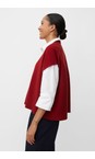 Masai Clothing Red Dahlia MaLucanne Knit Cashmere Touch Top  