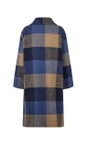 Masai Clothing Navy Blazer MaTasoula Boucle Check Coat  