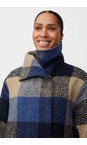 Masai Clothing Navy Blazer MaTasoula Boucle Check Coat  