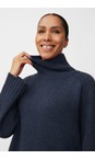 Masai Clothing Navy Blazer MaFenoria Navy Blazer Knit Crofter Top  