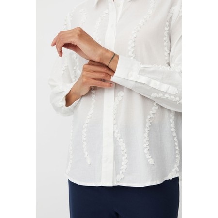 Masai Clothing MaImma Embroidered Shirt - Black