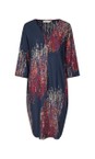 Masai Clothing Red Dahlia MaNodetta Print Dress  