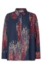 Masai Clothing Red Dahlia MaIfo Print Shirt  