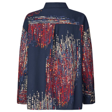 Masai Clothing MaIfo Print Shirt - Red