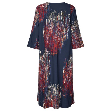 Masai Clothing MaNusala Print Dress - Red