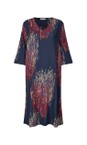Masai Clothing Red Dahlia MaNusala Print Dress  