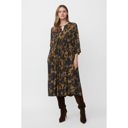Masai Clothing MaNadyne Print Dress - Brown