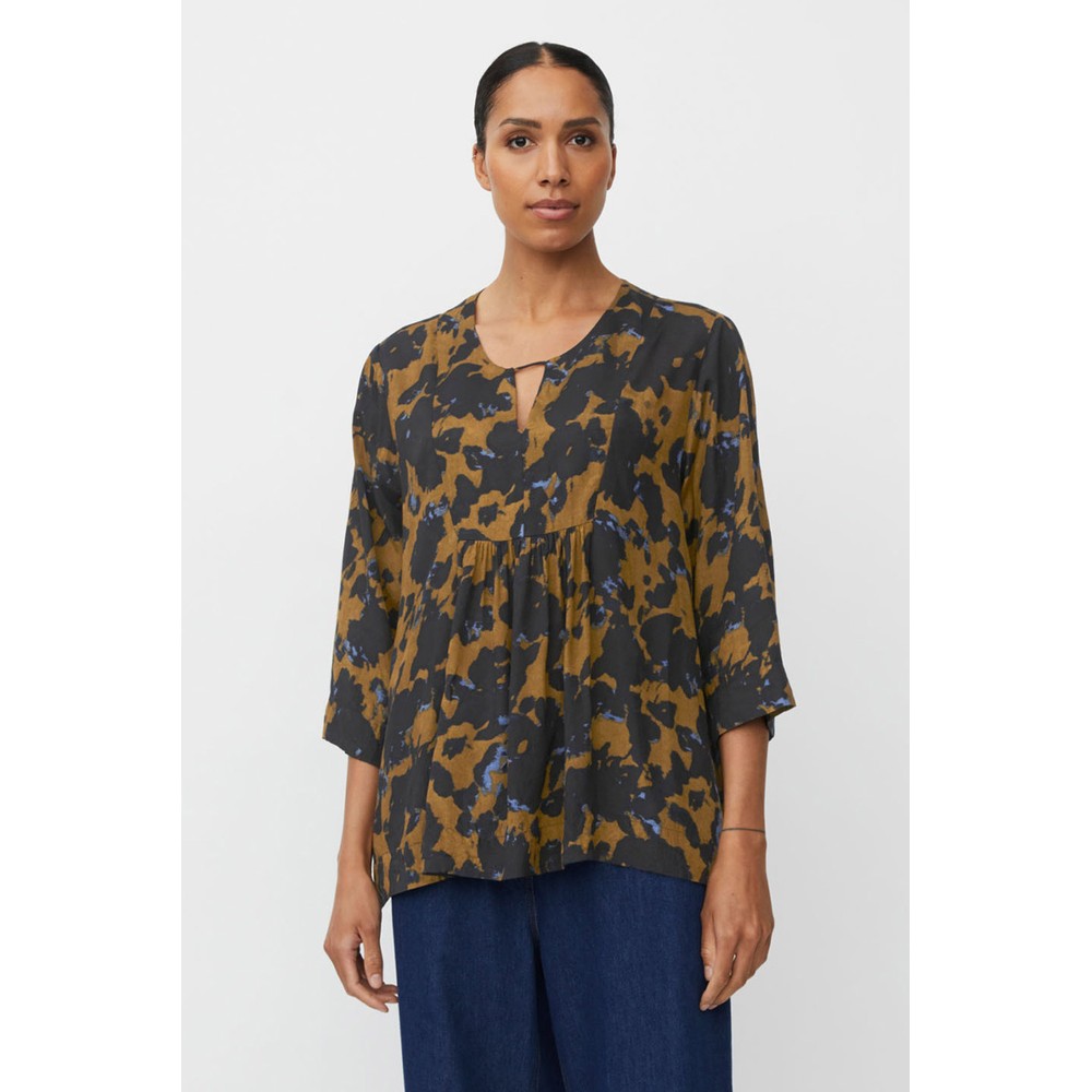 Masai Clothing MaDurion Print Top Breen