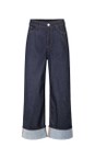 Masai Clothing Dark Denim MaPalvessa Crop Denim Trouser  