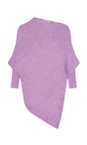 Amazing Woman Lilac Emilie Lilac Asymmetric Draped Jumper  