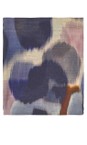 Masai Clothing Navy Blazer MaAjaksa Wool Mix Print Scarf  