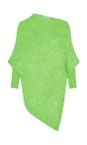 Amazing Woman Summer Green Emilie Summer Green Asymmetric Draped Jumper  