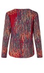 Masai Clothing Red Dahlia MaBadisna Jersey Print Top  
