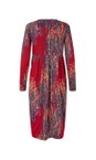 Masai Clothing Red Dahlia MaNamo Jersey Print Dress  