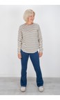Robell Denim Blue 64 Joella Denim Blue Stretch Flare Jean  