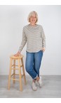Winslet Mid Wash Barrel Leg Crop Denim Jean