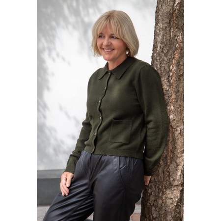 Chalk Eden Cardigan - Green