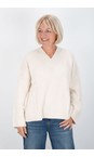 Masai Clothing Whitecap MaFayima Whitecap Knit Mix Top  