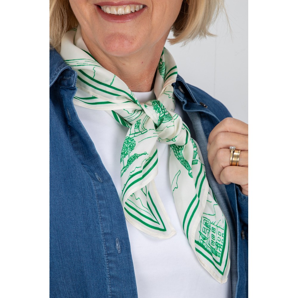 Mos Mosh MM Tale Cityscape Amazon Scarf 838 Amazon