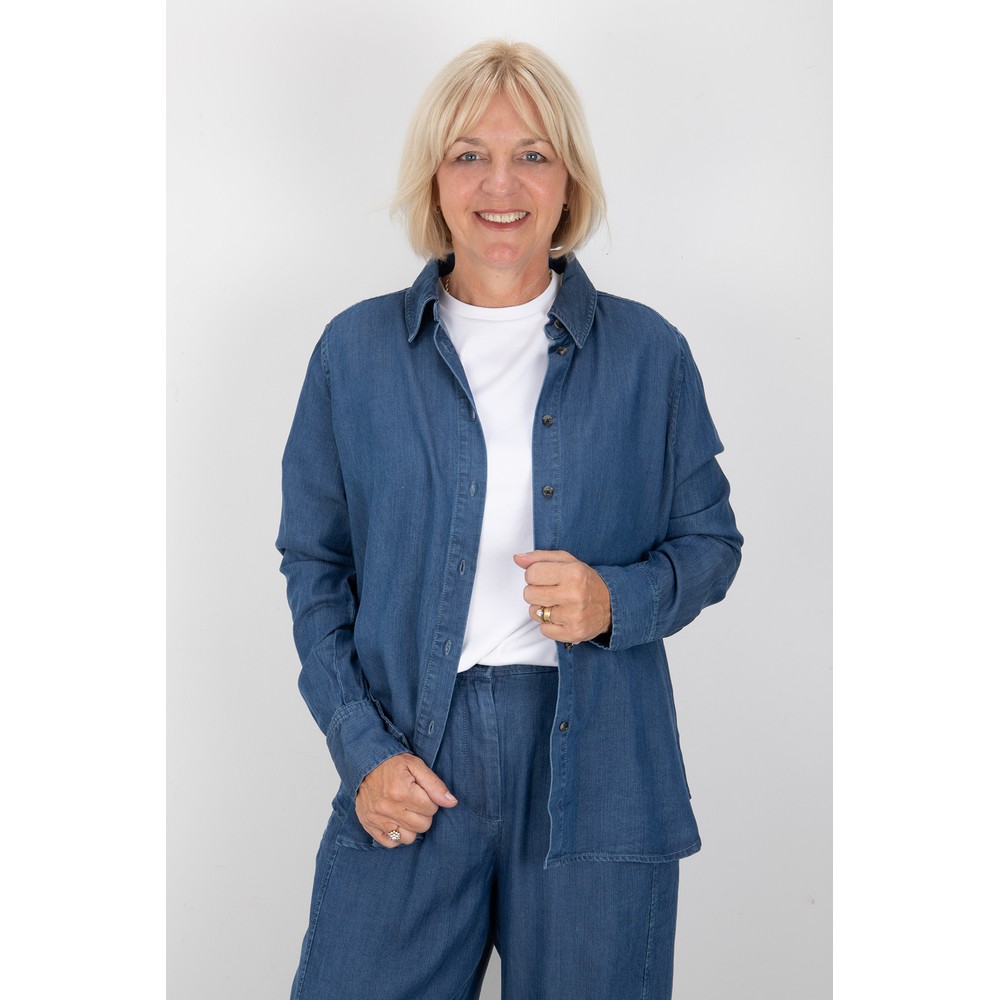 Masai Clothing MaIshana Soft Denim Shirt Washed Denim
