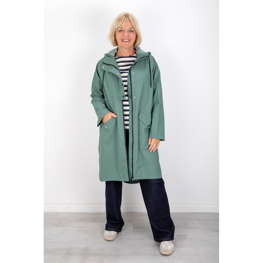 Masai Clothing MaTheia Duck Green Raincoat Duck Green