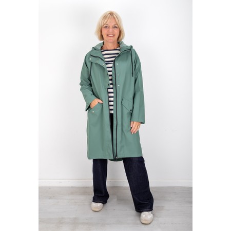 Masai Clothing MaTheia Duck Green Raincoat - Green