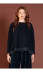 Mama B Notte Bamboo Notte Tring Frill Jumper  