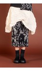Mama B Nero Lilla J Jacquard Skirt  