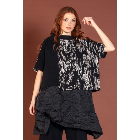 Mama B Magia Jacquard Jumper - Black