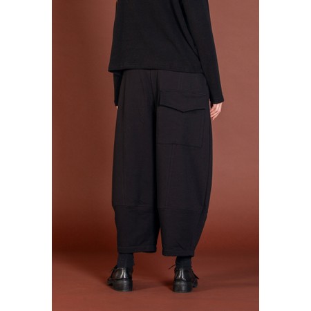 Mama B Mira F Nero Jersey Balloon Trouser - Black