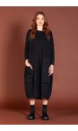 Mama B Nero Metti SU Woven Insert Dress  