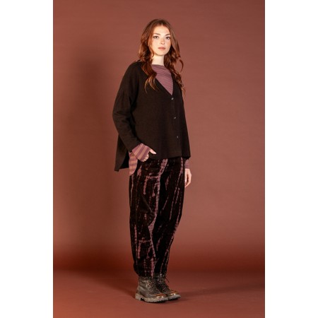 Mama B Terra PR Velvet Trouser - Brown