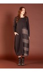 Mama B Rinde Mia S Rinde Check Insert Dress  
