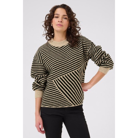 KAFFE Averana Knit Pullover - Grey