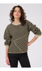 KAFFE Feather Gray Mel Averana Knit Pullover  