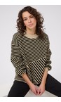 KAFFE Feather Gray Mel Averana Knit Pullover  