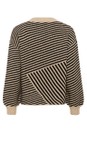 KAFFE Feather Gray Mel Averana Knit Pullover  