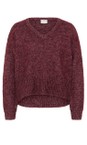 KAFFE Windsor Wine Mel Atrina Windsor Wine Melange Pullover  